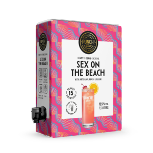 1,5L bag-in-box Sex on the Beach cocktail by Punch Club